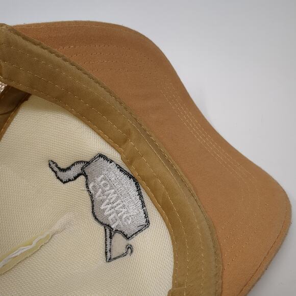 Camel Towing Snapback Trucker Hat Brown One Size Adjustable Mesh Back Spirit - Picture 8 of 10